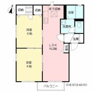 アリュール Ⅰの間取り画像