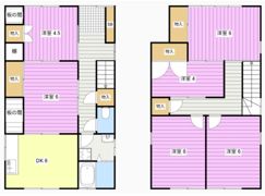 長谷貸家の間取り画像