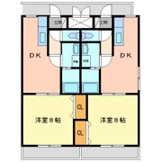 グランディールKの間取り画像