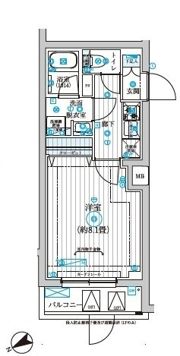 リライア西調布の間取り画像