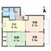シャーメゾンくすの木の間取り画像