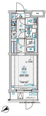 リライア西調布の間取り画像