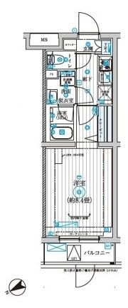 リライア西調布の間取り画像