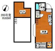 リバーサイド貝塚の間取り画像