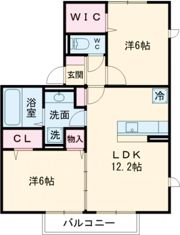 ソレイユ鈴の宮の間取り画像