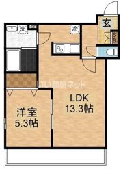 クオーレ東習志野の間取り画像