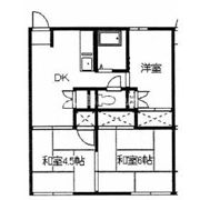 ハイツ長倉Ⅰの間取り画像