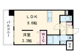 QREST熊大病院前の間取り画像