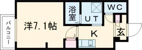 土師町エヌエム・スワサント・ヌフ・ノースの間取り画像