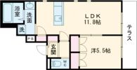 ASTORIA三国ケ丘の間取り画像