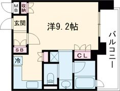 リーガル神戸三宮山手の間取り画像