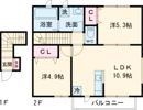 キアロスクーロ曽根の間取り画像