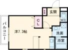 KING CRAFT FUKAKUSAの間取り画像