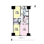 エスヴェール北梅田の間取り画像