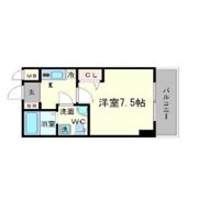 メインステージ西天満T's SQUAREの間取り画像