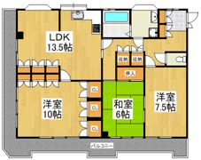パレ・ソーカルの間取り画像