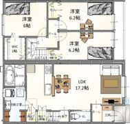 フォレストヒルズ2の間取り画像
