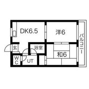 コーポワシノIIの間取り画像