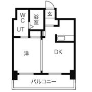 TEADA北4条(ティーダキタ4ジョウ)の間取り画像