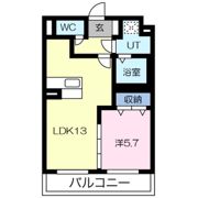 八幡山公園ザ・レジデンスBの間取り画像