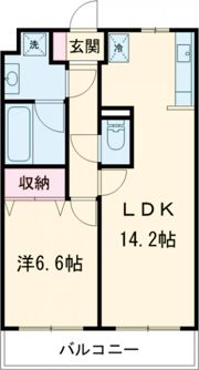 サウスヒルズの間取り画像