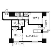 マストライフ南4条の間取り画像