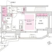 ディームス東陽町の間取り画像
