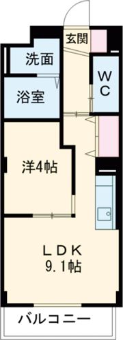 アニヴァーサリー27の間取り画像