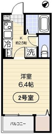 サウステラス蕨の間取り画像