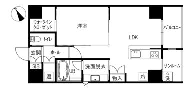 サンシェルマンの間取り画像