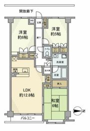 厚木・コアラマンションの間取り画像