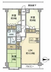 厚木・コアラマンションの間取り画像