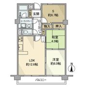 ホワイトキャッスル岩倉Ⅱの間取り画像