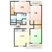 小山駅南ハイツの間取り画像