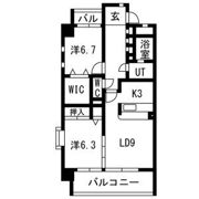 ベルコリーヌ浄水の間取り画像