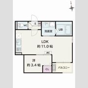 Jack sambanⅣの間取り画像