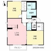 シャーメゾンMOAの間取り画像