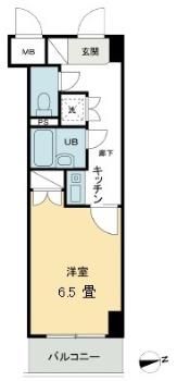 コート新橋の間取り画像