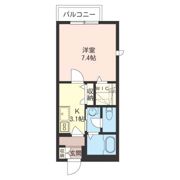 グランデ中野島の間取り画像