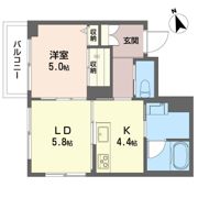 リヴェール 今泉の間取り画像