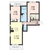 リッツ ガーデン学園の森の間取り画像
