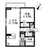 (仮)国立市谷保4丁目PJ 新築共同住宅A棟の間取り画像