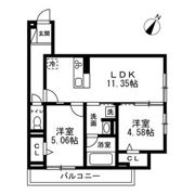 (仮)国立市谷保4丁目PJ 新築共同住宅A棟の間取り画像
