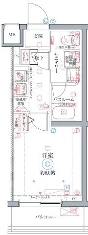 クレヴィスタ井荻の間取り画像