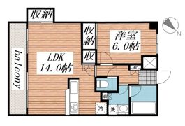 エバーグリーンの間取り画像