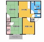 カーサヒロセの間取り画像