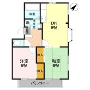 フレグランス金明 Ⅱの間取り画像