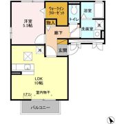PEACEFULLYの間取り画像