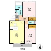 オルテンシアの間取り画像