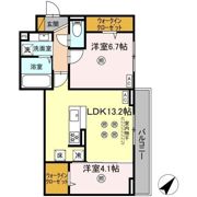 D-KISARIA WIVの間取り画像